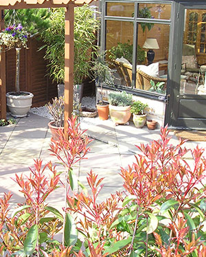 Marram Gardens image of a garden in Bourne